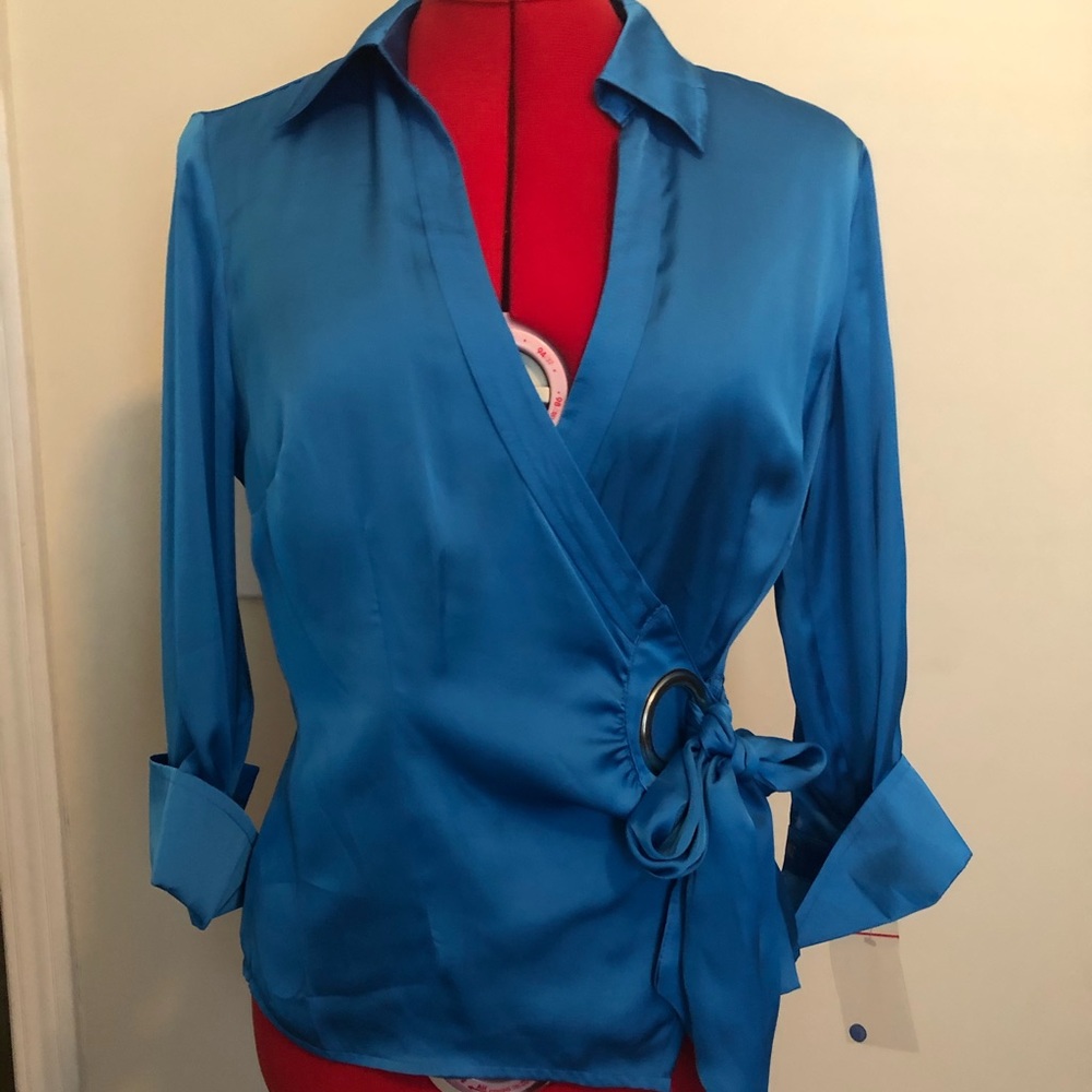 Charming Charlie’s NWT Wrap around blouse